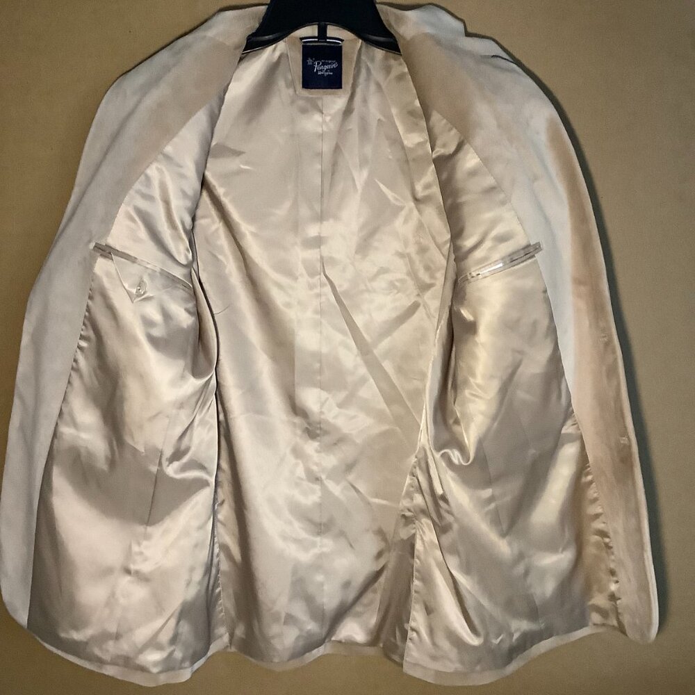 NWT Penguin By Munsingwear Mens Champagne Colored Jacket - Picture 2 of 6